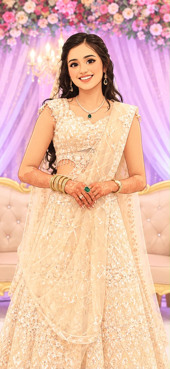 Photo of the bride Rumana